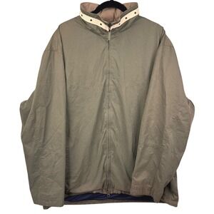 RAINFOREST Jacket XXL Men's‎ Olive Green Full Zip Lightweight Outdoors Gorpcore